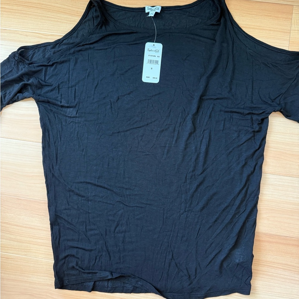 Splendid Cold Shoulder Top - Picture 2 of 3